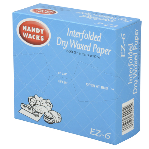 HANDY WACKS EZ-6N INTERFOLDED DELI PAPER 6X10.75